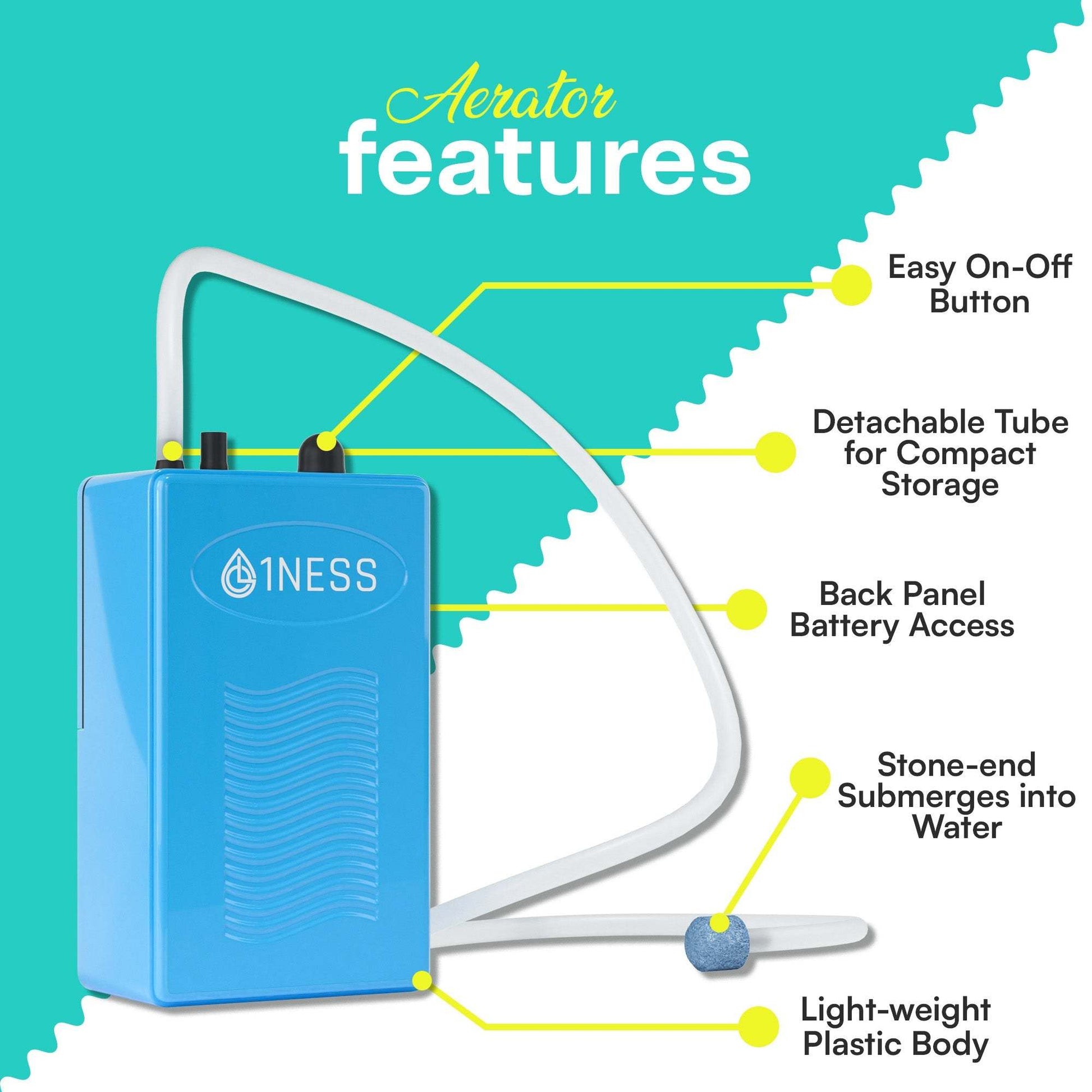 Chlorine Dioxide Odor Removal Kit with accessories for easy setup