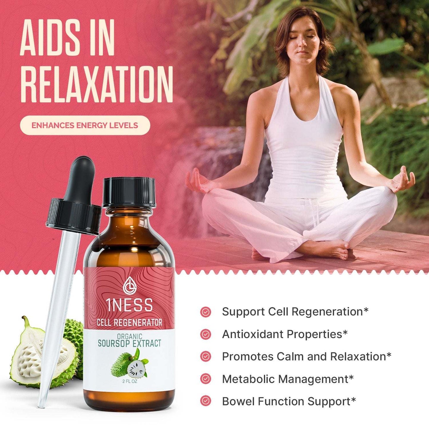 Soursop Extract for Cell Regeneration – Alcohol-Free Formula