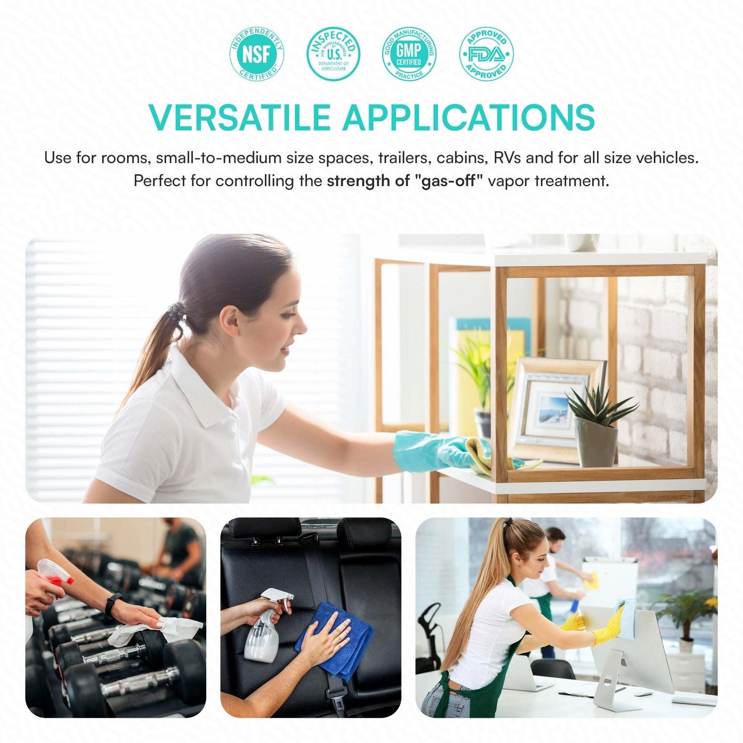 Heavy Duty Chlorine Dioxide Odor Removal Tablet (20g)