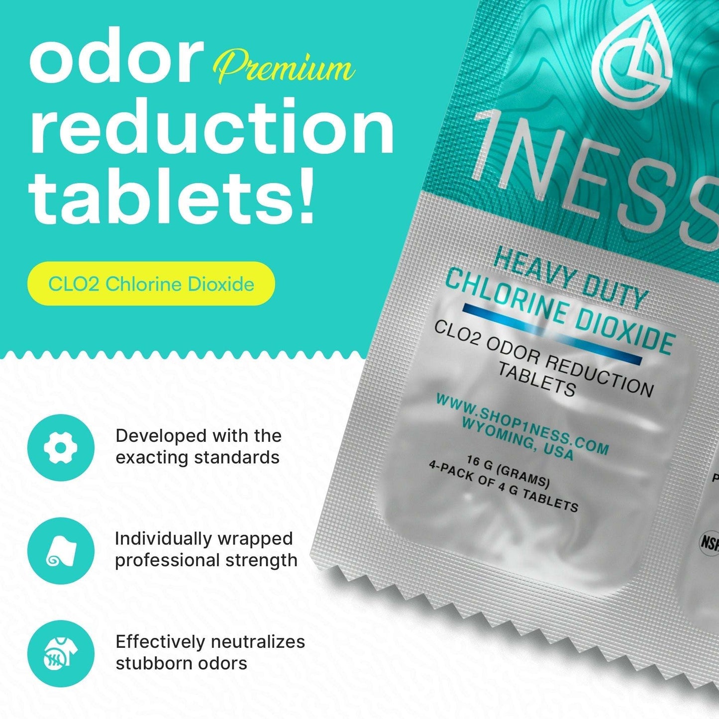 Chlroine Dioxide Sanitizing Tablet