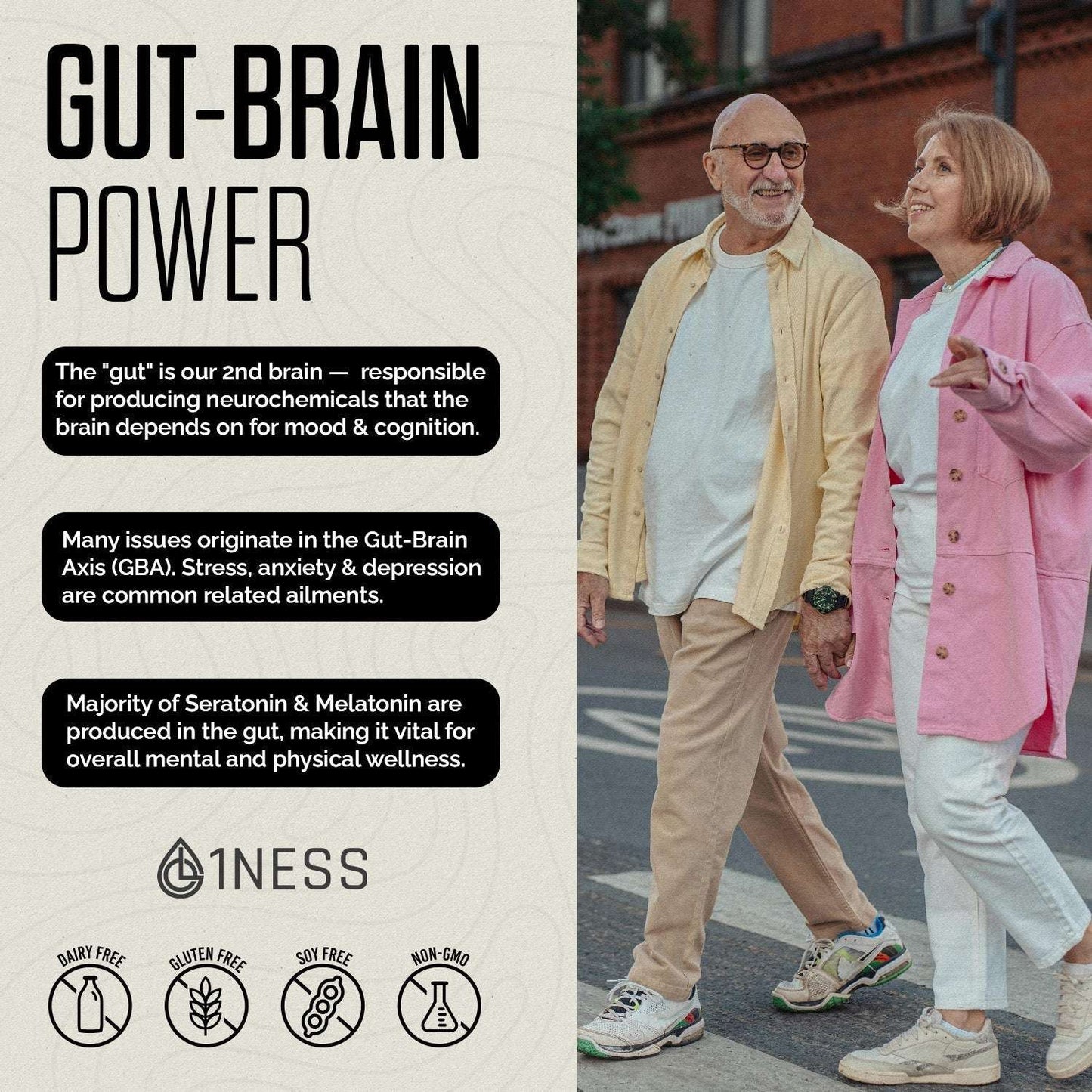 Gut-Brain Connection Package for Natural Remedy