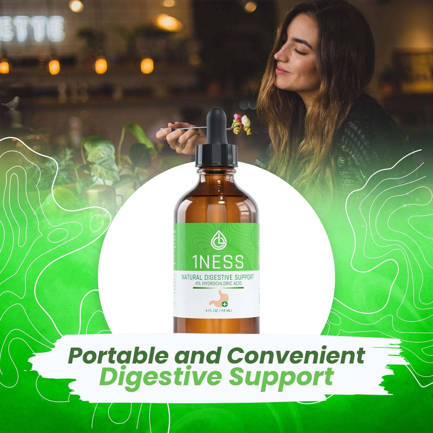 Natural Digestive Support for easing acid reflux and burping