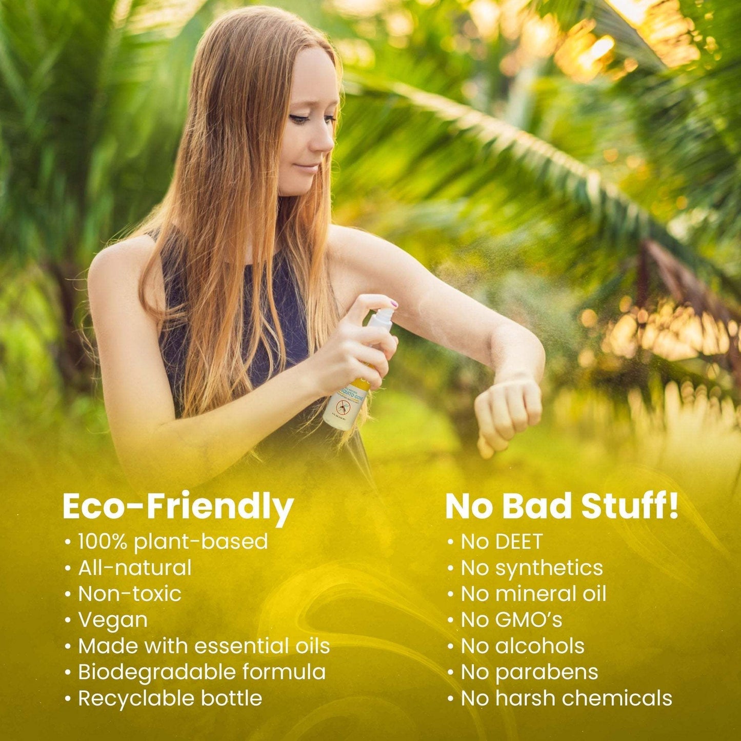 Natural Insect Repellent Mosquito Bug Spray foradventures
