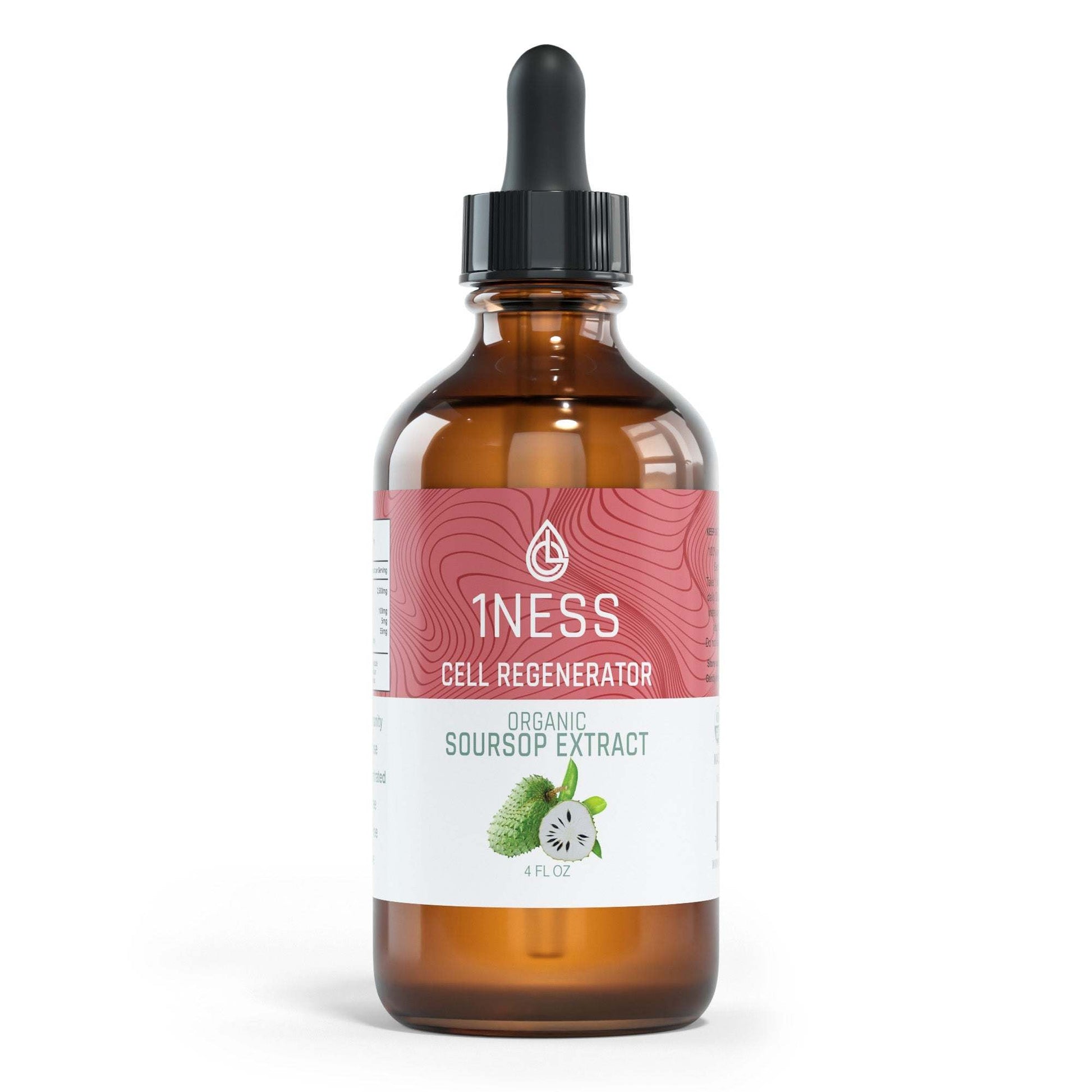 Soursop Extract for Cell Regeneration (4oz Glass)