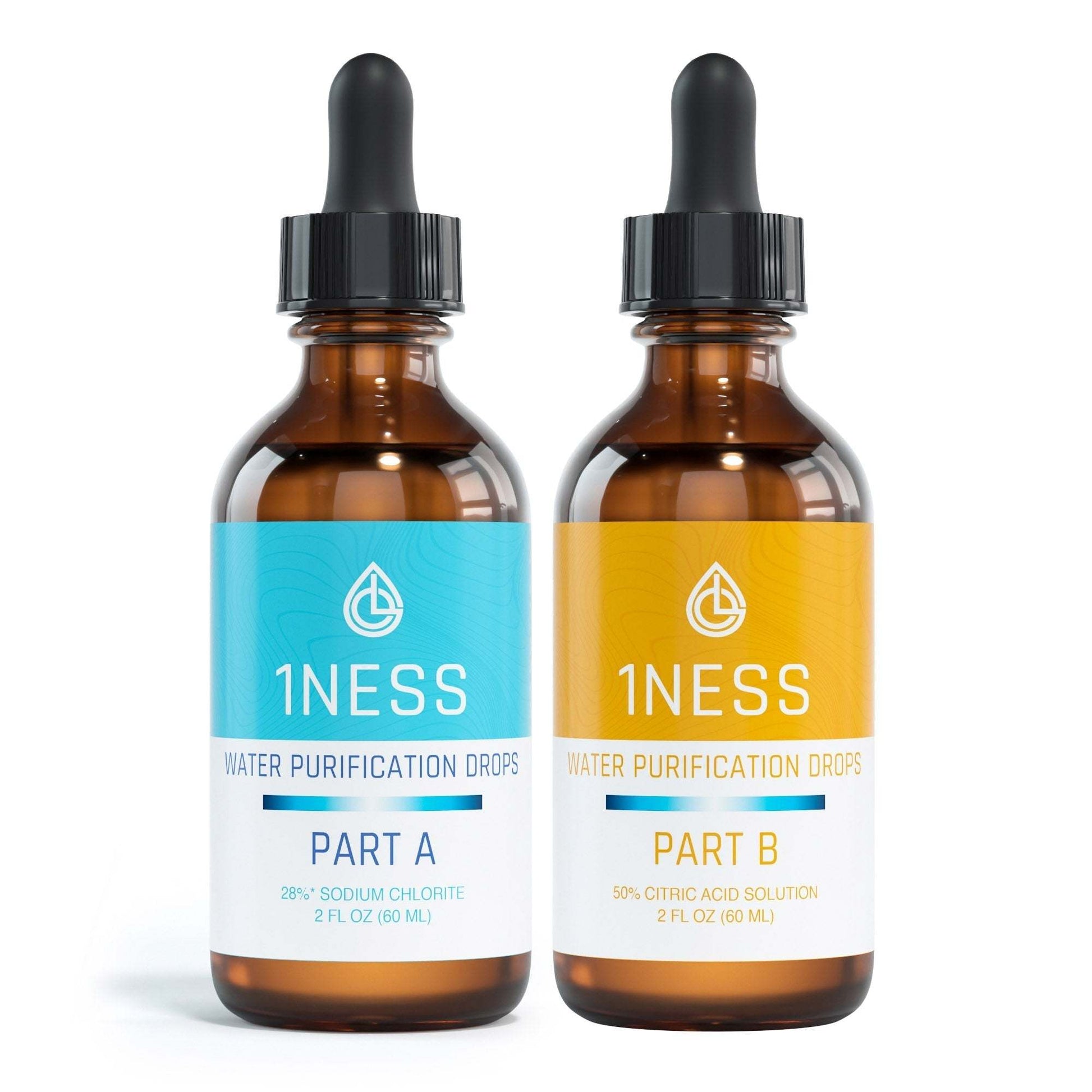 Chlorine Dioxide Water Purification Kit with 50% Citric Acid Activator for drinking water