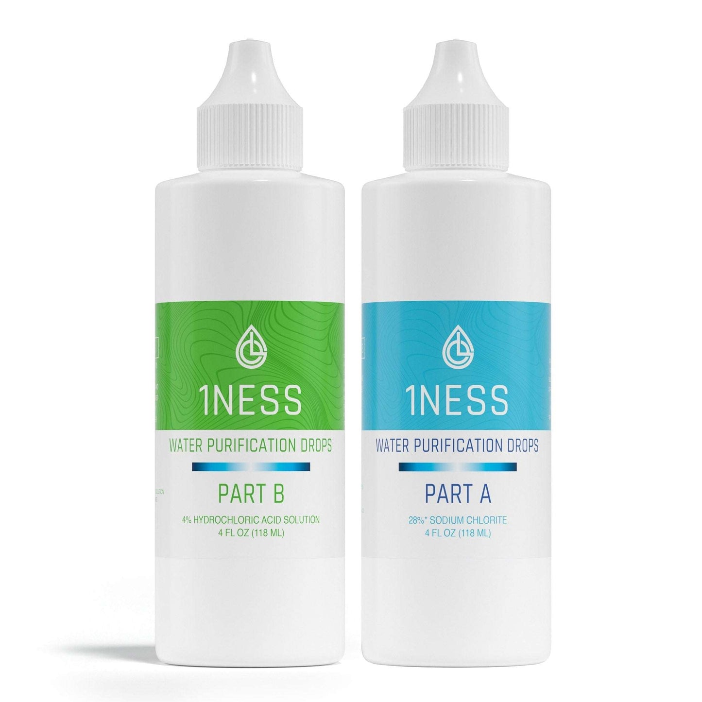 Chlorine Dioxide Water Purification Kit used for camping and outdoor water safety