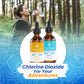 Chlorine Dioxide 2oz Water Purification Kit (Glass Bottles W/ 50% Citric Acid Activator)