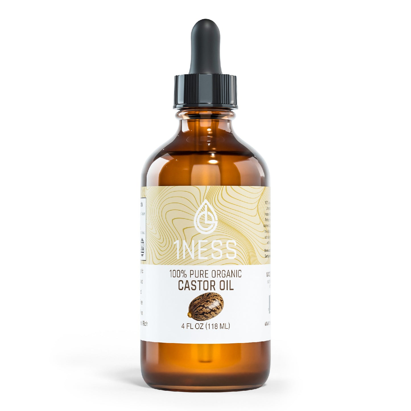 1NESS® Hexane-Free Organic Castor Oil